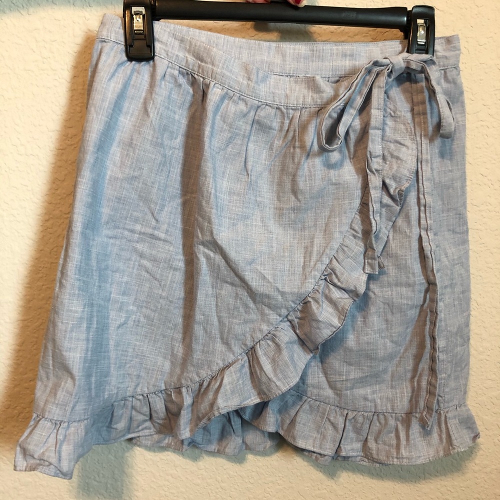Madewell wrap skirt